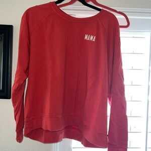 The Lady & The Sailor Pullover MAMA sweatshirt size 2/large